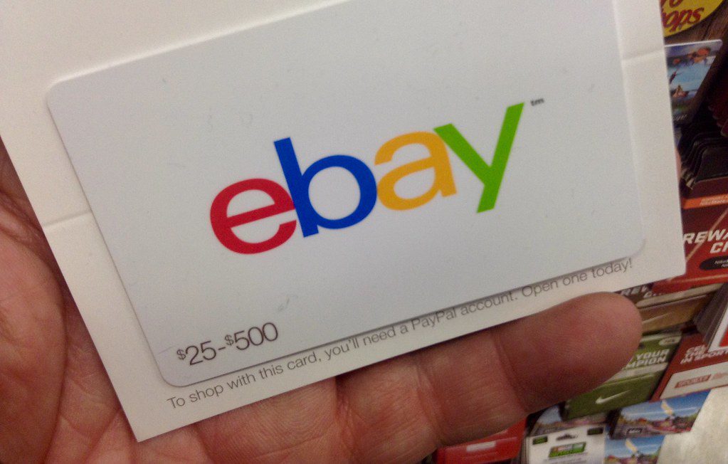 eBay gift card