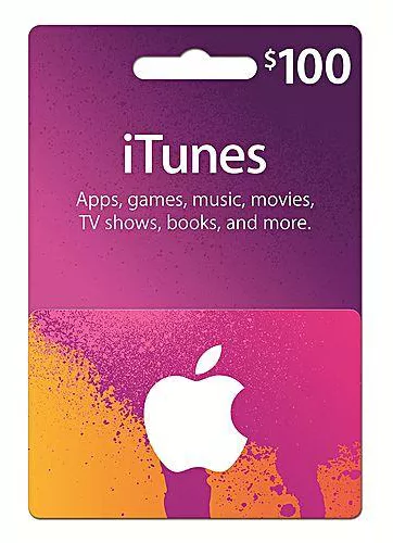 $100 iTunes gift card in Nigeria