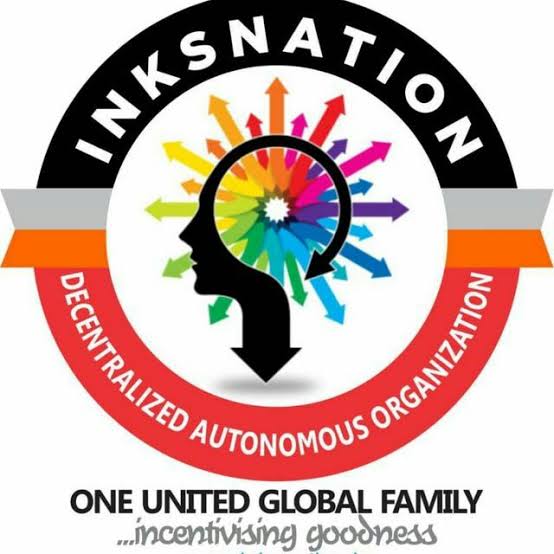 A Logo of the Inksnation platform.