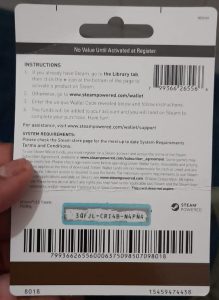 Picture of Australian Steam card
