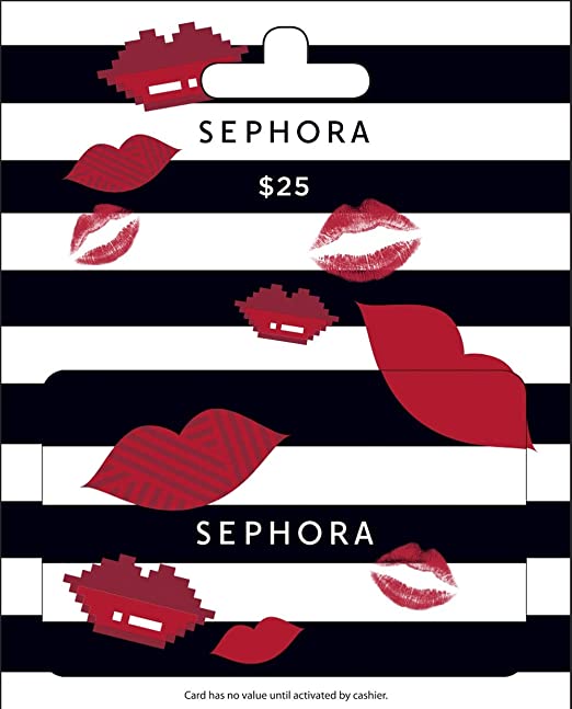 Picture of physical Sephora gift card