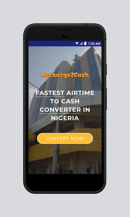 Recharge2cash is considered the fastest airtime-to-cash converter in Nigeria