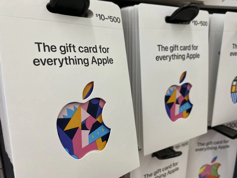 Apple gift card