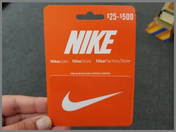 Nike gift card